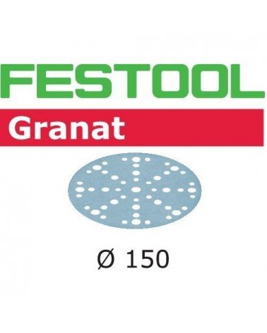 FESTOOL Šlifavimo popierius STF D150/48 P60 GR/10