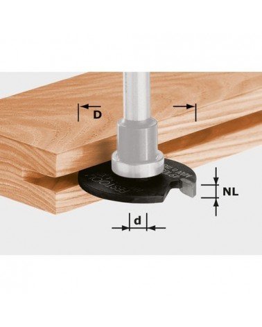 Festool Фрезы дисковые пазовые HW HW D40x2,5
