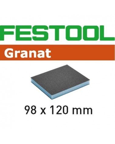 Губка шлифовальная Festool 98x120x13 800 GR/6 