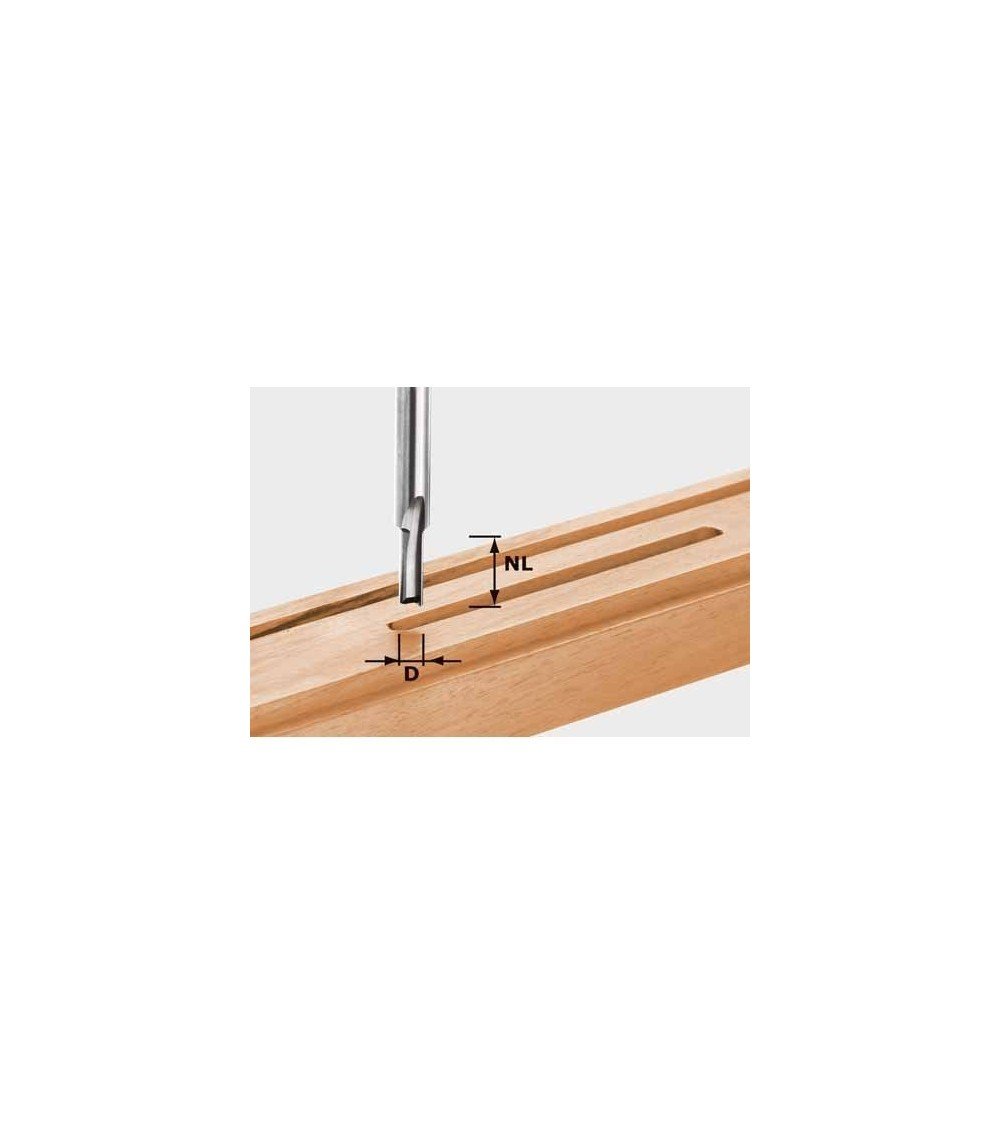 Festool malu frēze HW, kāts 8 mm HW S8 D4/10