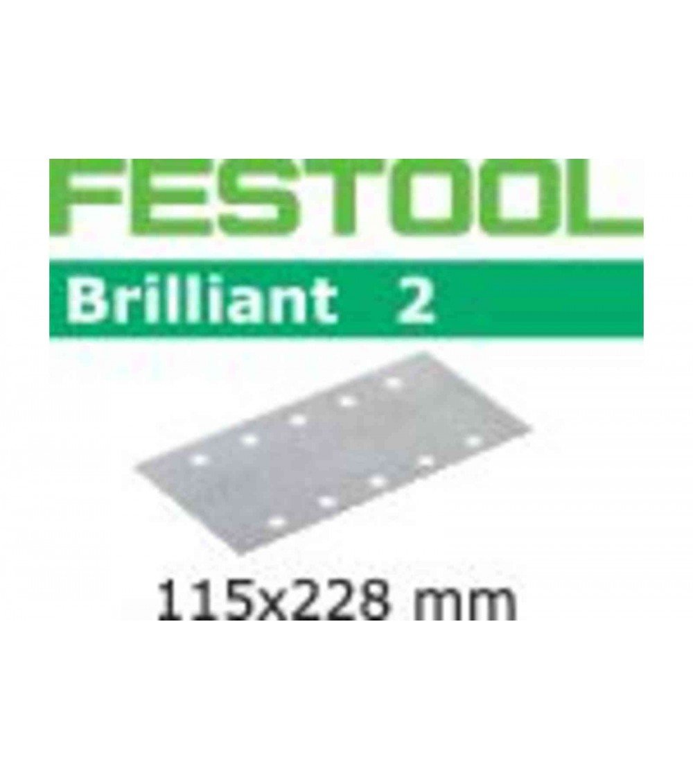 FESTOOL Шлифовальные листы STF 115x228 P180 BR2/100