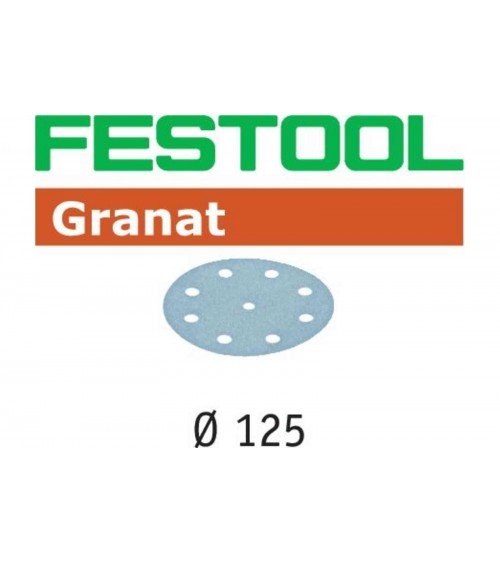 FESTOOL Шлифовальные круги Granat STF D125/8 P120 GR/100