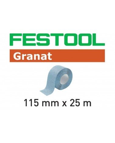 Festool smilšpapīrs (rullī, noplēšams) 115x25m P100 GR