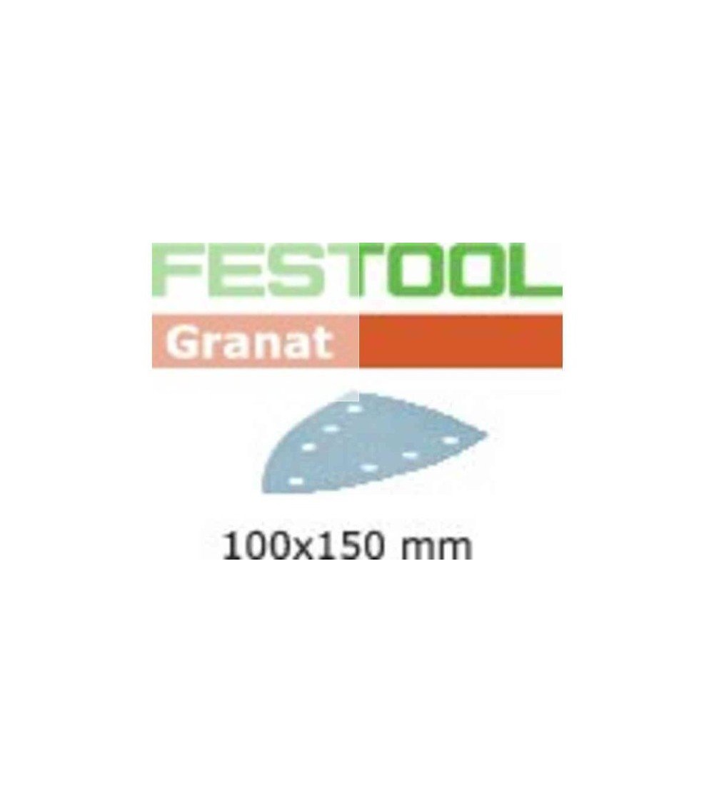 FESTOOL Шлифовальные листы STF DELTA/7 P150 GR/100 Granat