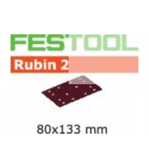 FESTOOL Шлифовальные листы STF 80X133 P150 RU2/50 Rubin 2