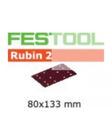 FESTOOL Шлифовальные листы STF 80X133 P150 RU2/50 Rubin 2