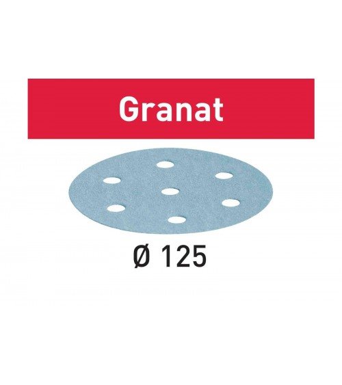 Festool Шлифовальные круги STF D125/8 P40 GR/10 Granat