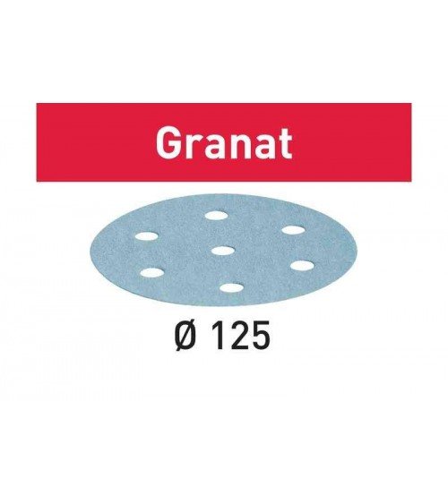 FESTOOL Шлифовальные круги STF D125/8 P180 GR/10 Granat