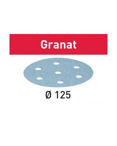 FESTOOL Шлифовальные круги STF D125/8 P180 GR/10 Granat