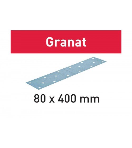 Festool smilšpapīrs Granat STF 80X400 P  180 GR 50X