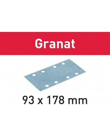 FESTOOL Шлифовальные листы Granat STF-93x178/10-P220/100vnt.