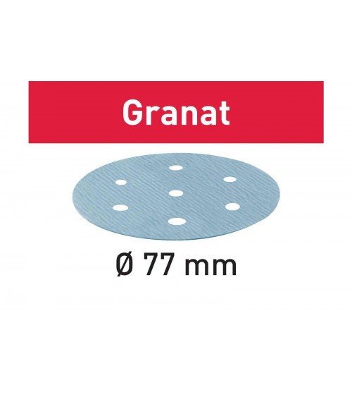 FESTOOL Шлифовальные круги Granat STF D77/6 P 180 GR / 50