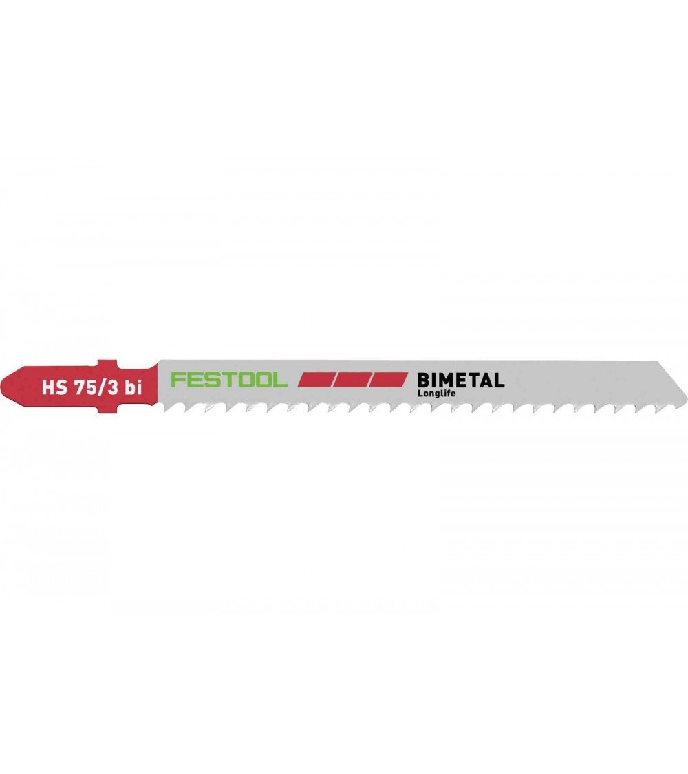 FESTOOL Пильное полотно для лобзика HS 75/3 BI/5