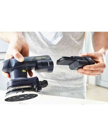 FESTOOL Аккумуляторная эксцентриковая шлифовальная машинка ETSC 125 Li 3,1 I-Set