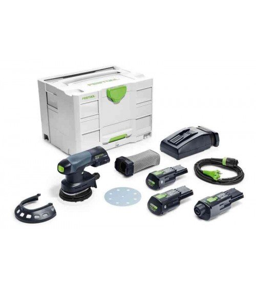 Festool akumulatora ekscentriskā slīpmašīna ETSC 125 Li 3,1 I-Set