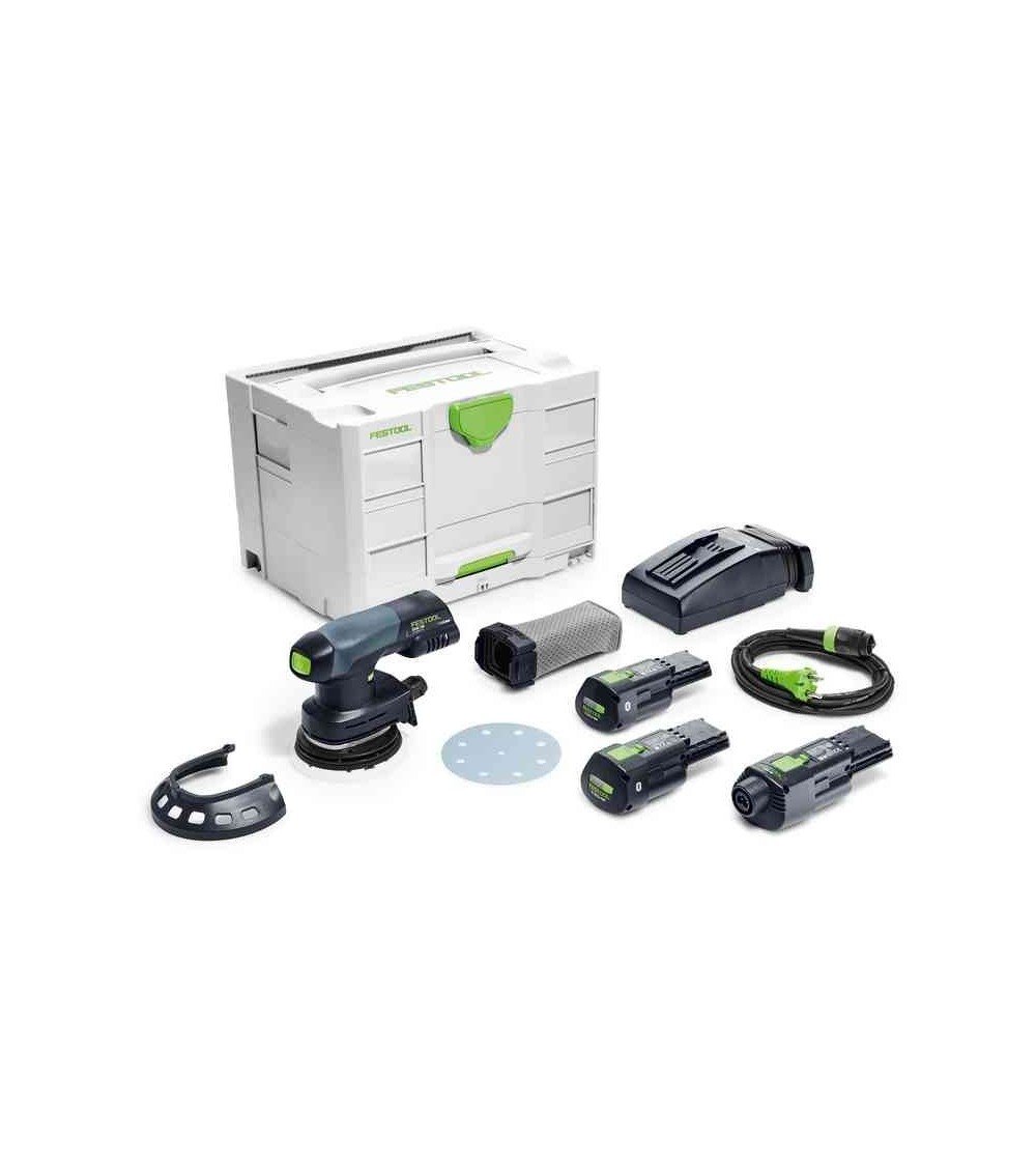 FESTOOL Аккумуляторная эксцентриковая шлифовальная машинка ETSC 125 Li 3,1 I-Set