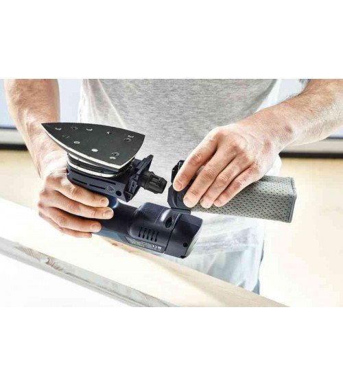 FESTOOL Аккумуляторная дельтавидная шлифовальная машинка DTSC 400 Li 3,1 I-Set