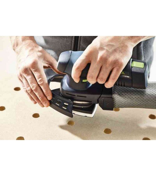 FESTOOL Аккумуляторная дельтавидная шлифовальная машинка DTSC 400 Li 3,1 I-Set