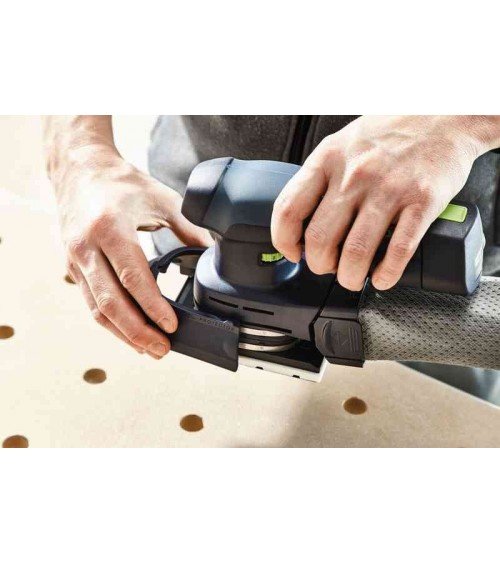 Festool akumulatora plakņu slīpmašīna RUTSCHER RTSC 400 Li 3,1 I-Set