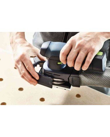 Festool akumulatora plakņu slīpmašīna RUTSCHER RTSC 400 Li 3,1 I-Set