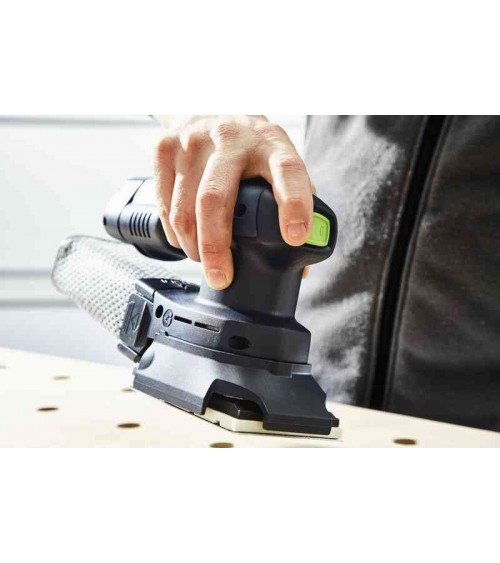 Festool akumulatora plakņu slīpmašīna RUTSCHER RTSC 400 Li 3,1 I-Set