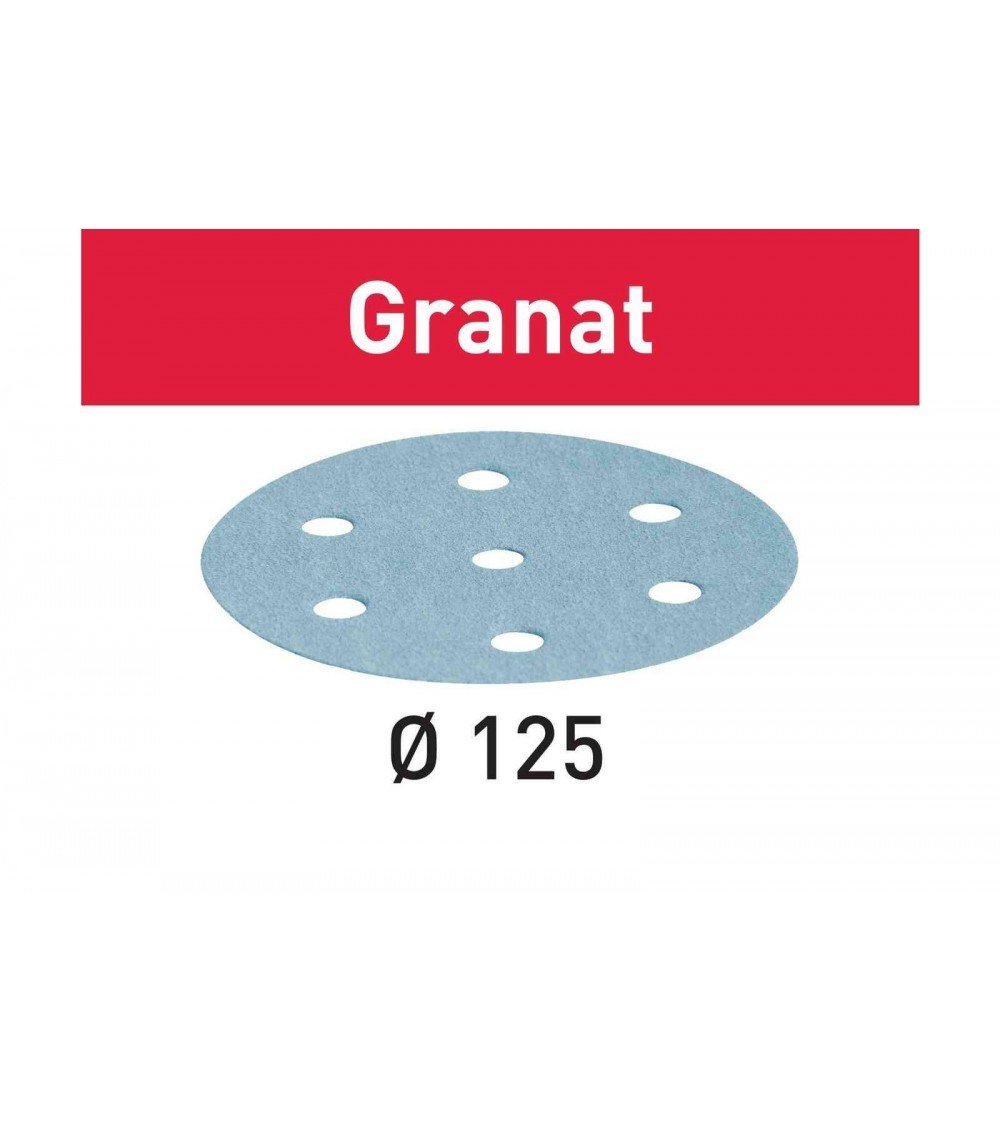 FESTOOL Шлифовальные круги STF D125/8 P220 GR/100 Granat