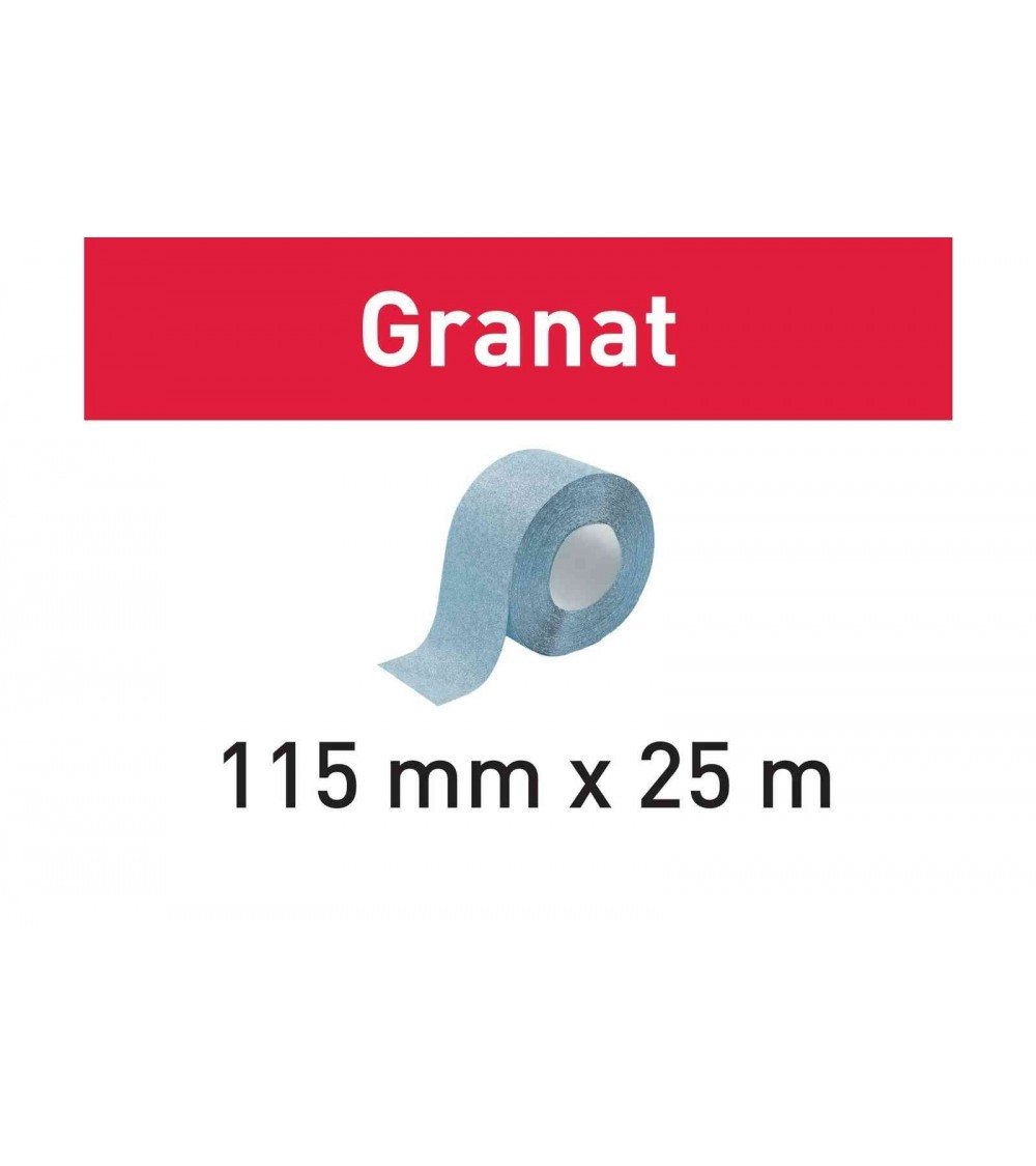 FESTOOL Шлифовальный материал StickFix в рулоне 115x25m P180 GR Granat