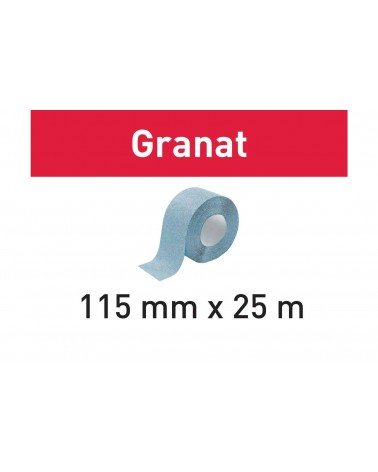 FESTOOL Шлифовальный материал StickFix в рулоне 115x25m P80 GR Granat