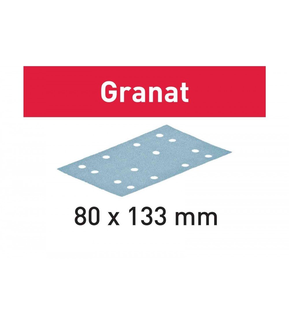 FESTOOL Шлифовальные листы STF 80x133 P120 GR/10 Granat