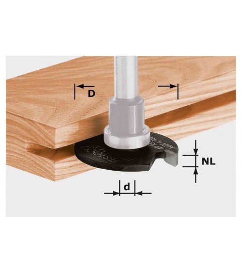 Festool diska frēze gropju veidošanai HW HW D40x1,5