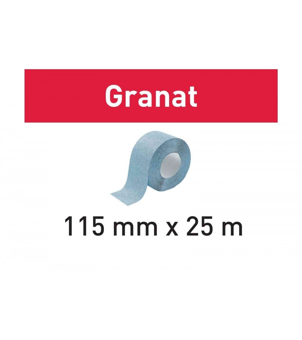FESTOOL Шлифовальный материал StickFix в рулоне 115x25m P220 GR Granat