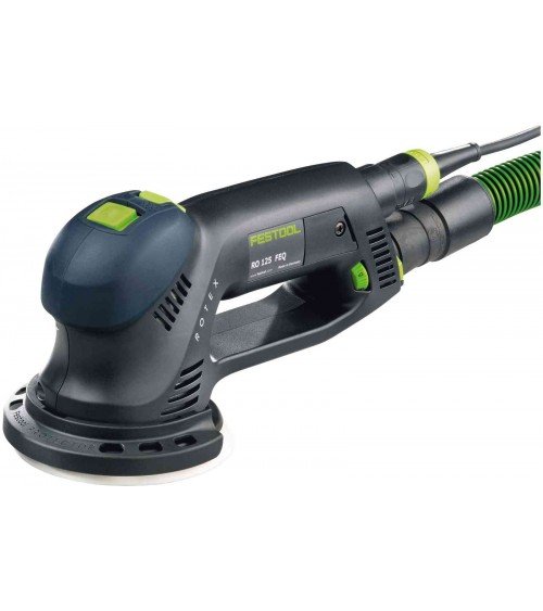 Festool escentriskā slīpmašīna ar piedziņu RO 125 FEQ-Plus ROTEX