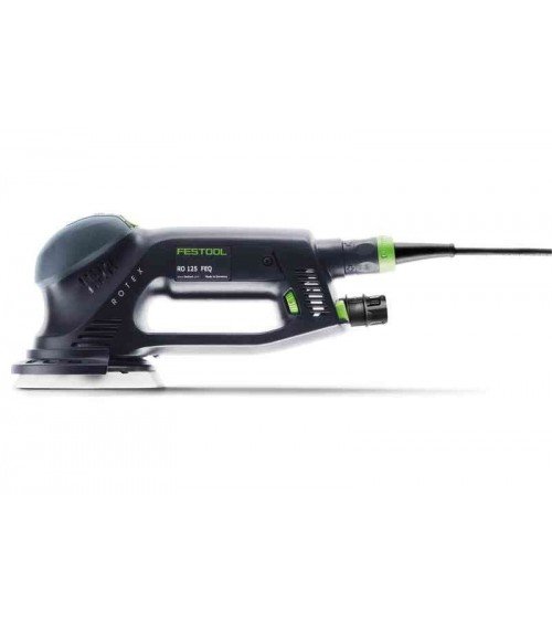 Festool escentriskā slīpmašīna ar piedziņu RO 125 FEQ-Plus ROTEX