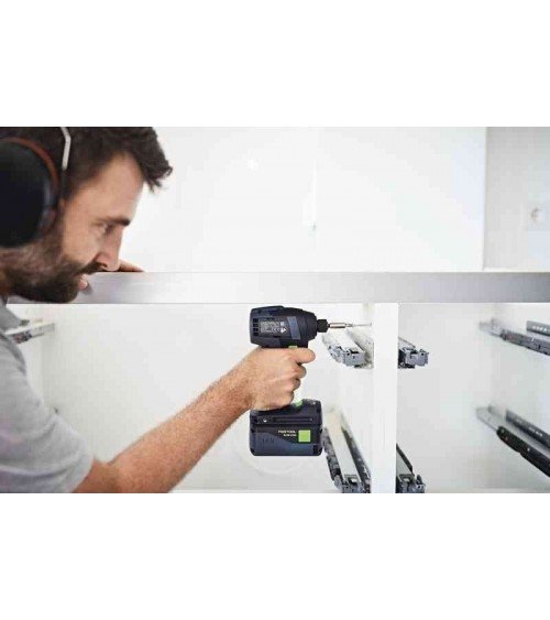 FESTOOL Аккумуляторная импульсная дрель-шуруповерт TID 18 HPC 4,0 I-Plus