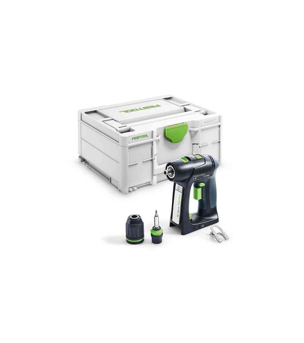 Festool Аккумуляторная дрель-шуруповёрт C 18-Basic