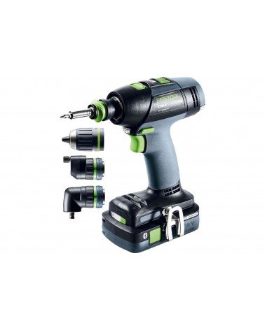 Аккумуляторная дрель-шуруповёрт T 18+3 HPC 4,0 I-Set FESTOOL