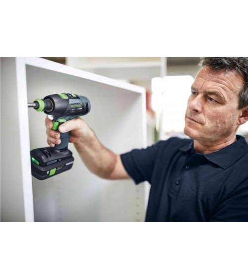 Аккумуляторная дрель-шуруповёрт T 18+3 HPC 4,0 I-Set FESTOOL