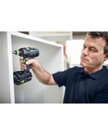 Аккумуляторная дрель-шуруповёрт T 18+3 HPC 4,0 I-Set FESTOOL