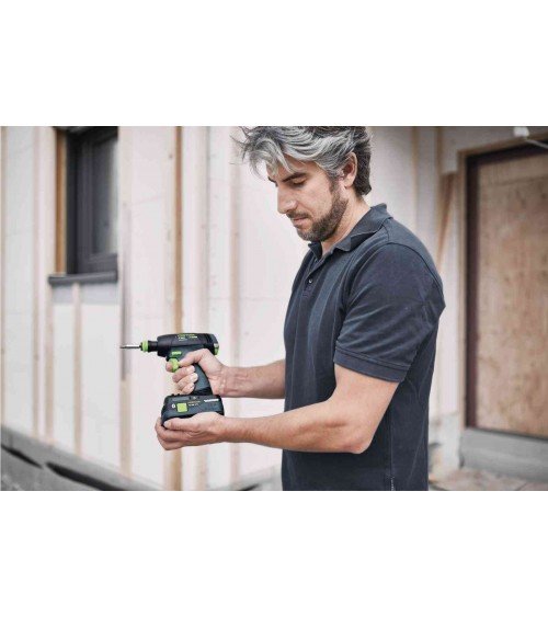 Аккумуляторная дрель-шуруповёрт T 18+3 HPC 4,0 I-Set FESTOOL