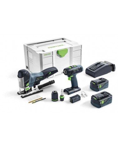 Festool akumulatora rīku komplekts T 18+3/PSC 420 Li I-Set