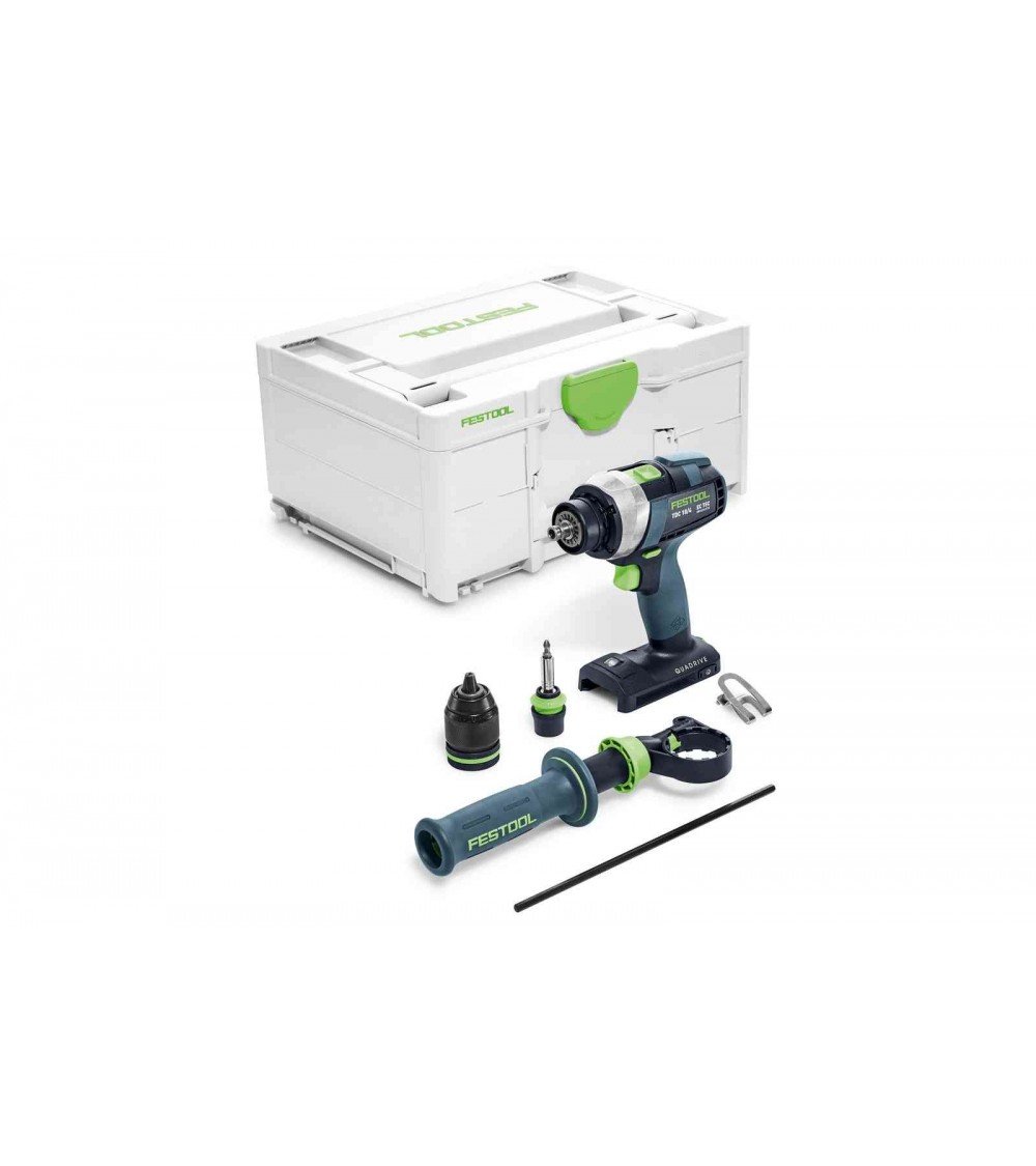 Akumuliatorinis gręžtuvas-suktuvas TDC 18/4 I-Basic Festool