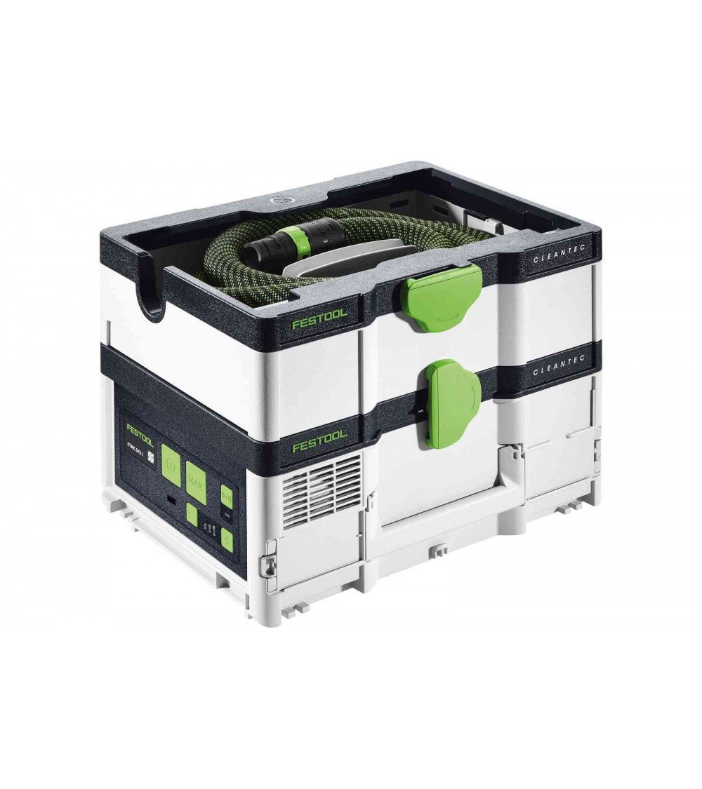 Akumuliatorinis dulkių siurblys CLEANTEC CTMC SYS I-Basic Festool