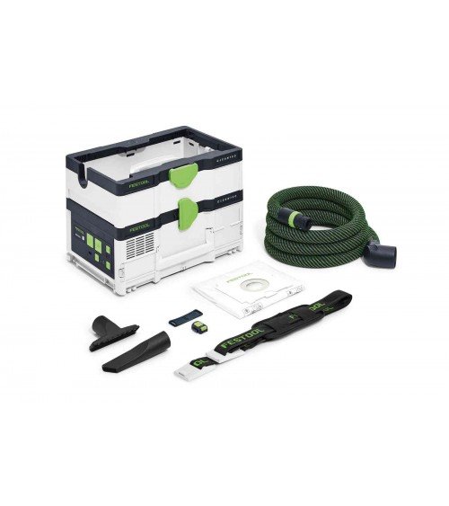 Akumuliatorinis dulkių siurblys CLEANTEC CTMC SYS I-Basic Festool