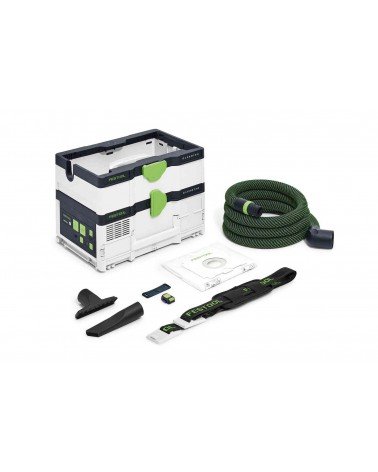 Akumuliatorinis dulkių siurblys CLEANTEC CTMC SYS I-Basic Festool