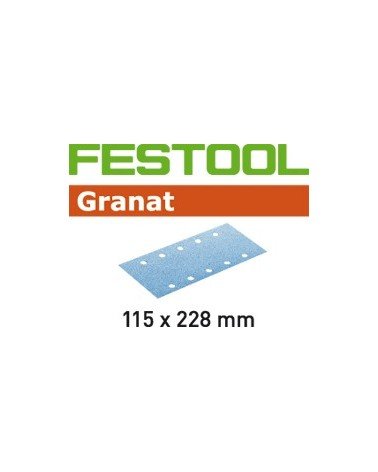 FESTOOL ШЛИФОВАЛЬНЫЕ ЛИСТЫ STF 115X228 P120 GR/100