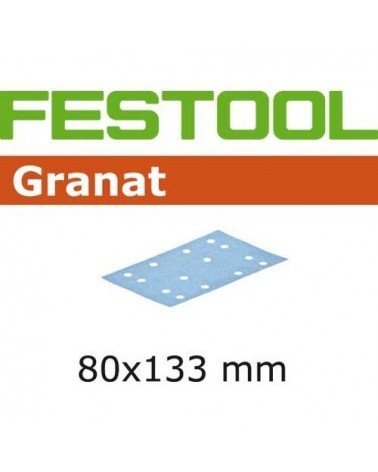 FESTOOL ШЛИФОВАЛЬНЫЕ ЛИСТЫ STF 80X133 P120 GR/100