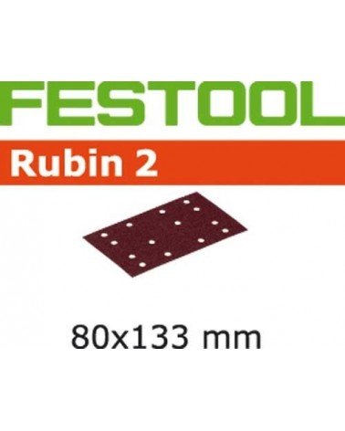 FESTOOL ШЛИФОВАЛЬНЫЕ ЛИСТЫ STF 80X133 P100 RU2/50