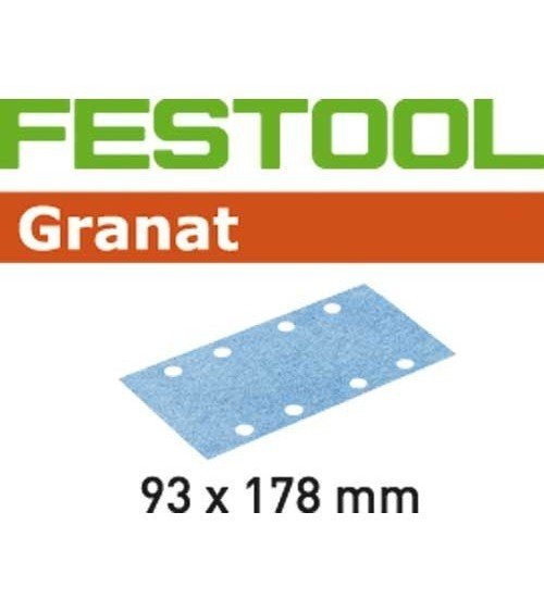 FESTOOL ШЛИФОВАЛЬНЫЕ ЛИСТЫ STF 93X178 P100 GR/100