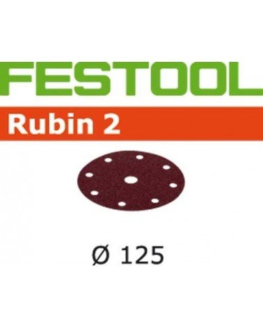 FESTOOL ШЛИФОВАЛЬНЫЕ КРУГИ STF D125/8 P100 RU2/50